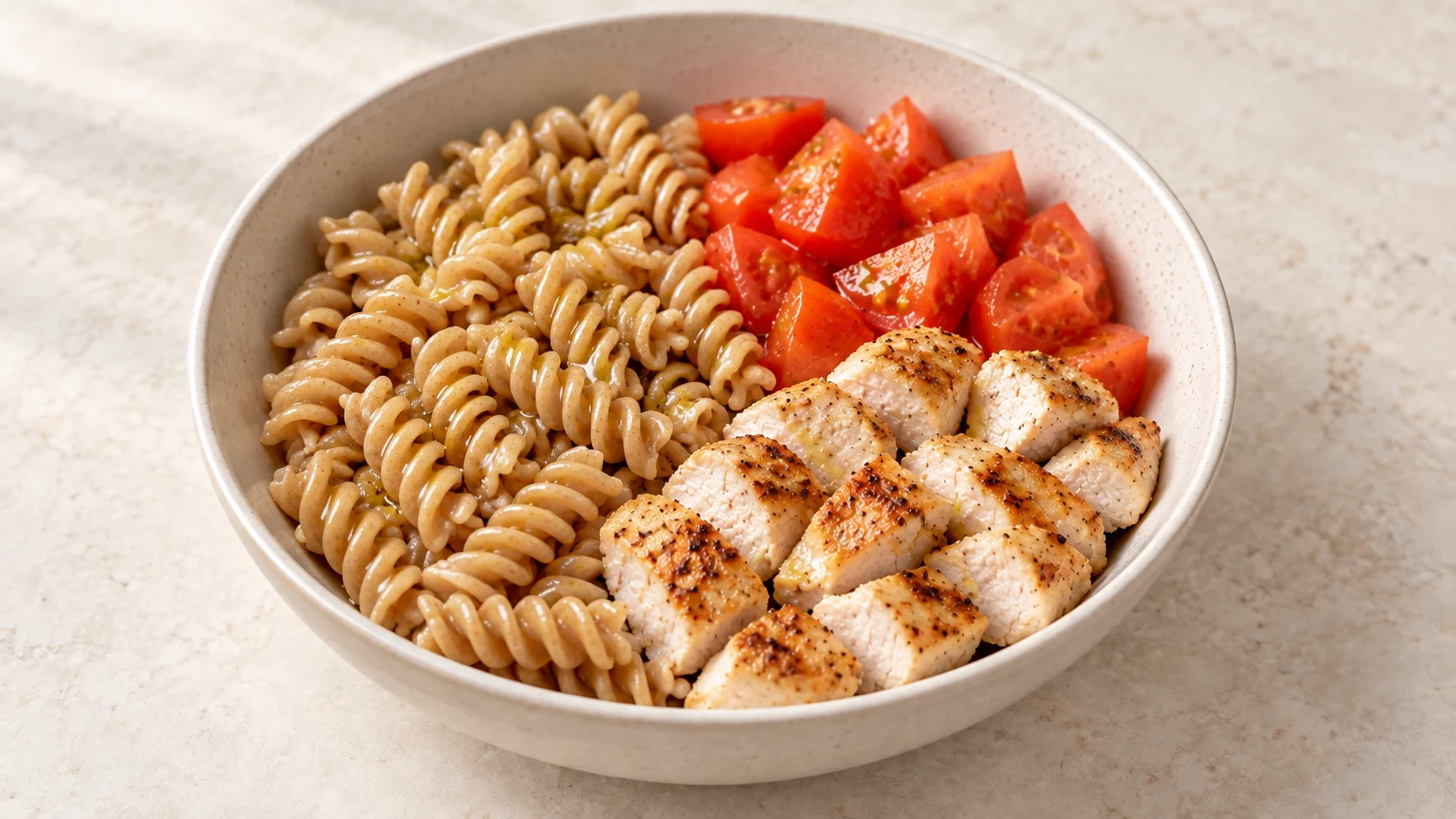 Chicken Whole-Grain Pasta Bowl