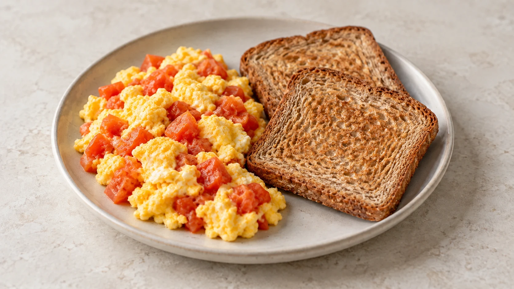 Egg and Tomato Toast