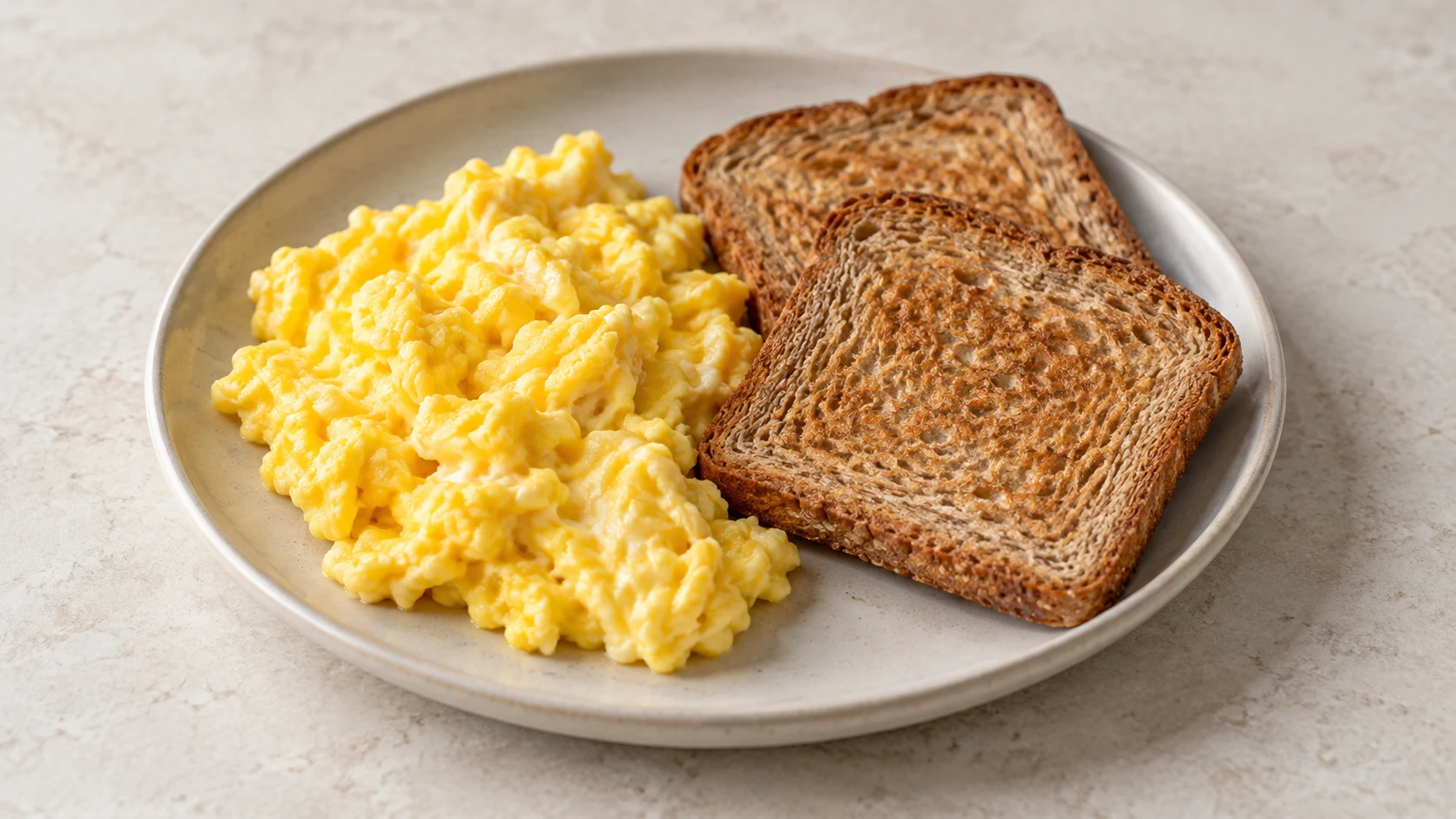 Eggs with Whole Wheat Toast