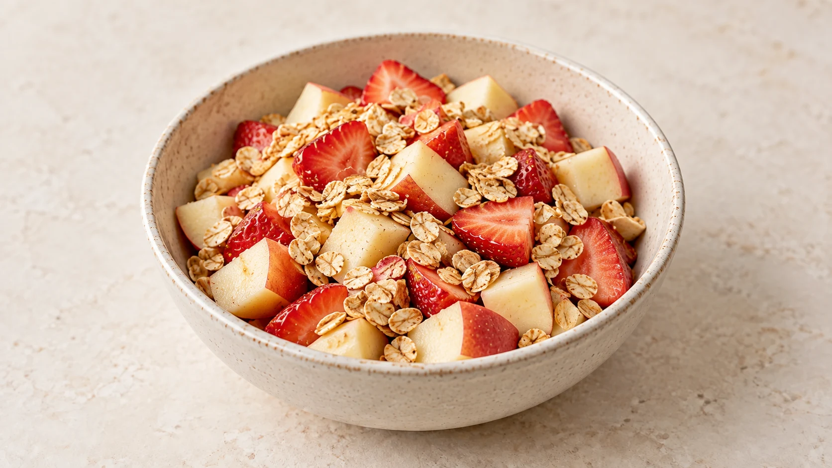 Strawberry Apple Oat Cup
